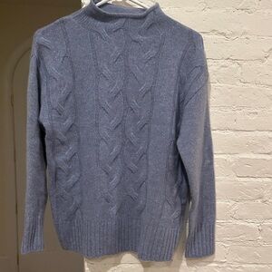 Blue Cashmere Sweater